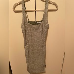 Abercrombie and fitch green floral mini dress, size small
